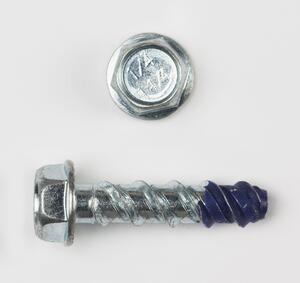 SCREW BOLT ANCHOR ZINC 1/2 X 3